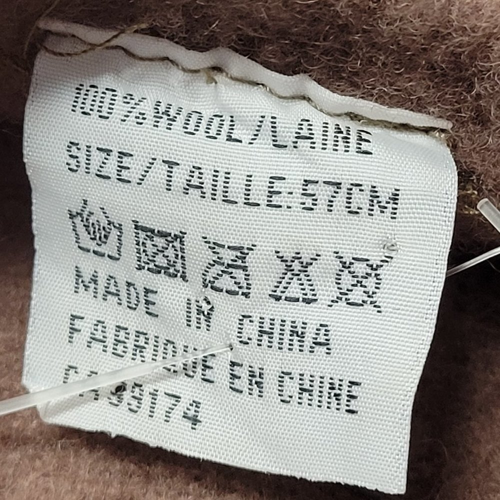 𝅺WOOL Classic Solid Camel Brown French Classic Beret - Picture 7 of 10